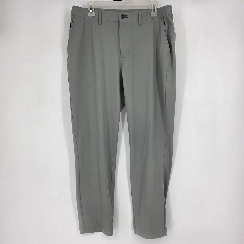Public Rec Pants Mens 34x30 Preppy Casual Outdoors Stretch Pockets Gray